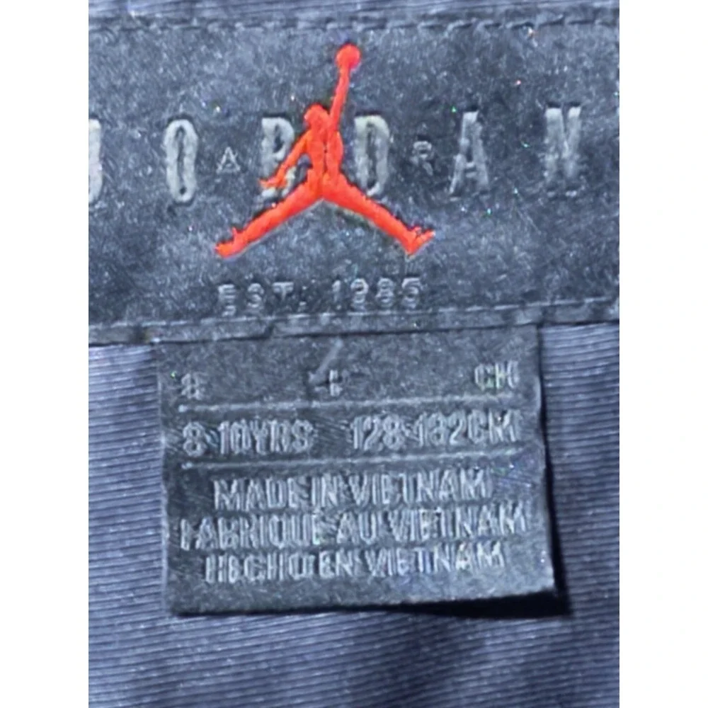 Nike Jordan Paris Saint Germain Jacket Boys 8 Black 4th Anthem